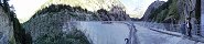 Le barrage de Gibidum au pied du glacier d'Aletsch (Canton du Valais, Suisse)