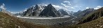 View over Batura Glacier (North Pakistan)
