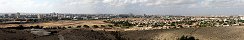 Be'er Sheva depuis le mmorial Palmach-Negev (Isral)