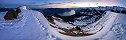 View from Buochserhorn Mountain at Dawn (Canton of Nidwald, Switzerland)