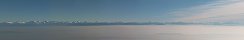 Mer de brouillard et les Alpes depuis le Chasseral (Canton de Berne, Suisse)