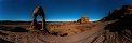 Delicate Arch in Arches National Park at Night (Utah, USA)
