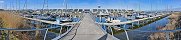Yacht Marina in Den Oever (Netherlands)