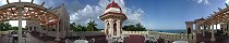 La terrasse du palace De Valle  Punta Gorda (Cienfuegos, Cuba)