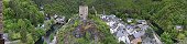 The Castle and the Village of Esch-sur-S�re (Luxembourg)