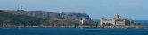 Le fort La Latte et le Cap Frhel depuis St Cast (Ctes d'Armor, France)