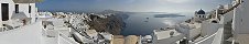 Vue depuis Imerovigli (Ile de Santorin, Grce)