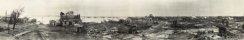 Champ ptrolifre aprs un cyclone en 1919 (Baytown, Texas, Etats-Unis)