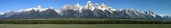 Le parc national de Grand Tetons (Wyoming, Etats-Unis)