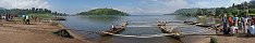 Le lac Kivu prs de l'htel Paradis Malahide (Gisenyi, Rwanda)