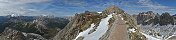 Le mont Lagazuoi prs du col de Falzarego (Dolomites, Belluno, Italie)