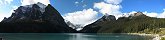 Le lac Louise depuis le Chteau Fairmont (Alberta, Canada)