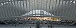Lige-Guillemins Railway Station in Lige (Belgium)