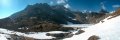 Lac et refuge de Louvie prs de Fionnay (Canton du Valais, Suisse)