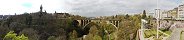 Luxembourg City Skyline and Adolphe Bridge (Luxembourg)