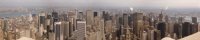Manhattan depuis l'Empire State Building (New York, Etats-Unis)