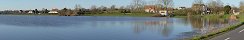 Flooded Marais Blancs near La Cambe (Calvados, France)