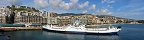 Le port du ferry  Messine (Sicile, Italie)