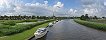 Le canal Omval-Kolhorn prs d'Alkmaar (Pays-Bas)