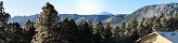 Pikes Peak depuis le Palmer Divide (Colorado, Etats-Unis)