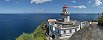 Le phare de Ponta do Arnel sur l'le So Miguel (Aores, Portugal)