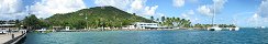 Le port de Clifton sur l'le de l'Union (Saint-Vincent-et-les-Grenadines)