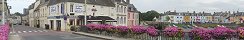 Little Harbor and Flowery Bridge in Isigny-sur-Mer (Calvados, France)