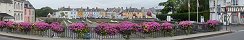 Little Harbor and Flowery Bridge in Isigny-sur-Mer (Calvados, France)