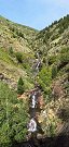 Waterfall in Port-Puymorens (Pyrnes-Orientales, France)