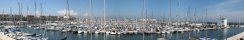 Port Olmpic in Barcelona (Spain)