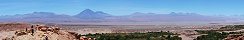 San Pedro de Atacama depuis le Pucar de Quitor (Chili)