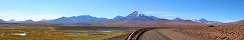 Le volcan Putana (Altiplano, Chili)