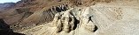 Grotte des Manuscrits dans le parc national de Qumran (Isral)
