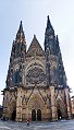 Saint Vitus Cathedral in Prague (Czech Republic)