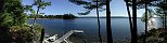 Le lac Sebago (Maine, Etats-Unis)
