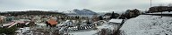 Premire neige  Spiez et le lac de Thoune (Canton de Berne, Suisse)