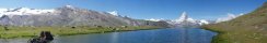 Le Stellisee et le Cervin (Rgion de Zermatt, Suisse)