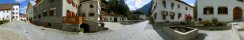 Le village de Susch (Engadine, canton des Grisons, Suisse)