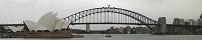 Sydney Opera House and Harbour Bay Bridge (Australia)